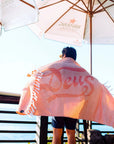 Slowtide x Deus ex Machina Centerline Turkish Towel - Brick
