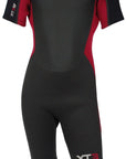 TWF Kids XT3 3/2 BZ Shortie Wetsuit - Crimson/Asphalt