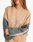Billabong Womens Since 73 The Way Back Sweatshirt - Multicoloured - ManGo Surfing