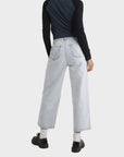 RVCA Womens Fresh Prince Denim Pants - Ash Blue - ManGo Surfing