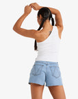 RVCA Womens Asym Asymmetric Top - White - ManGo Surfing