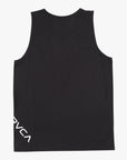 RVCA Mens VA Sport Vent Vest Top - Black - ManGo Surfing