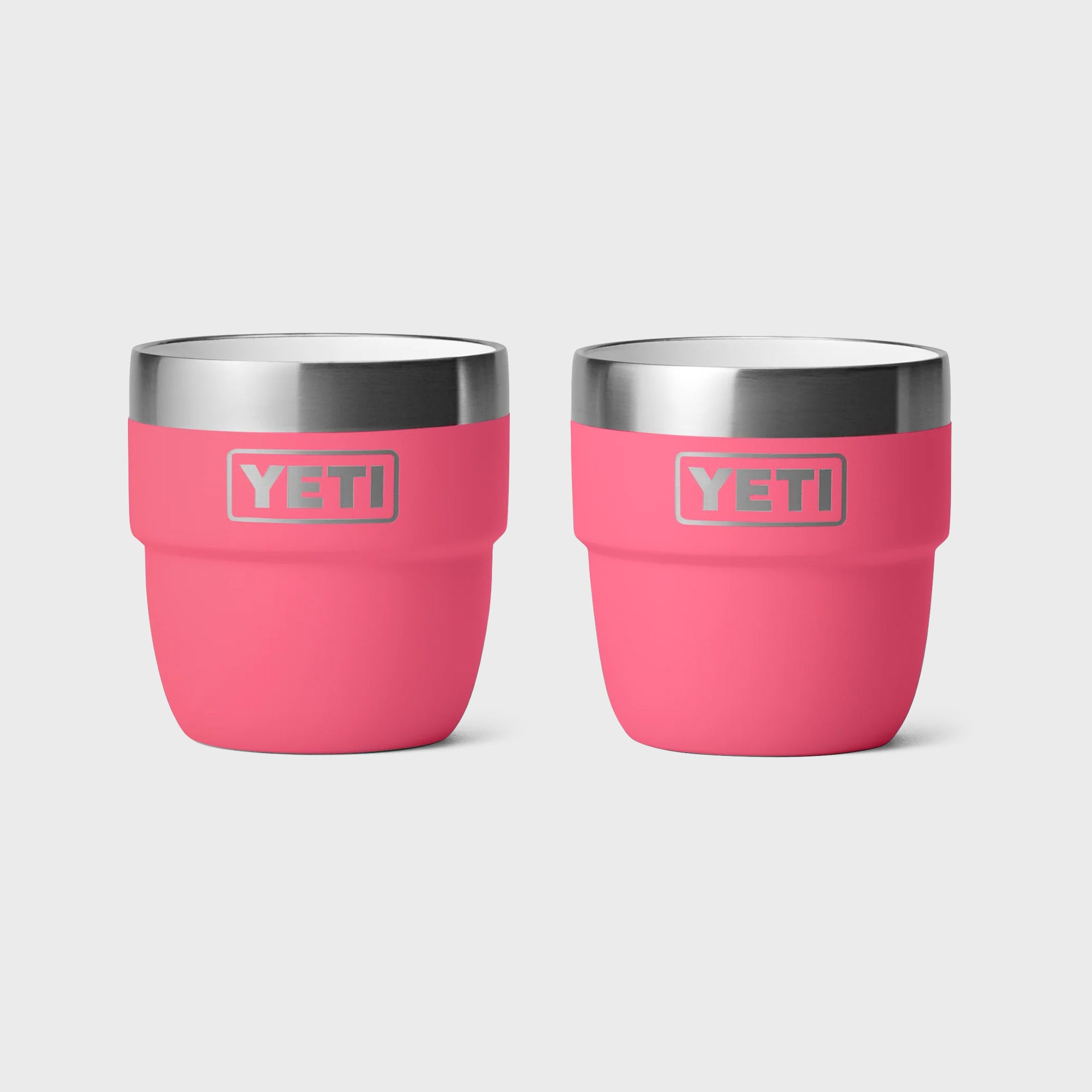 Yeti Rambler 4oz Stackable Espresso Cups (2 Pack) - Tropical Pink - ManGo Surfing