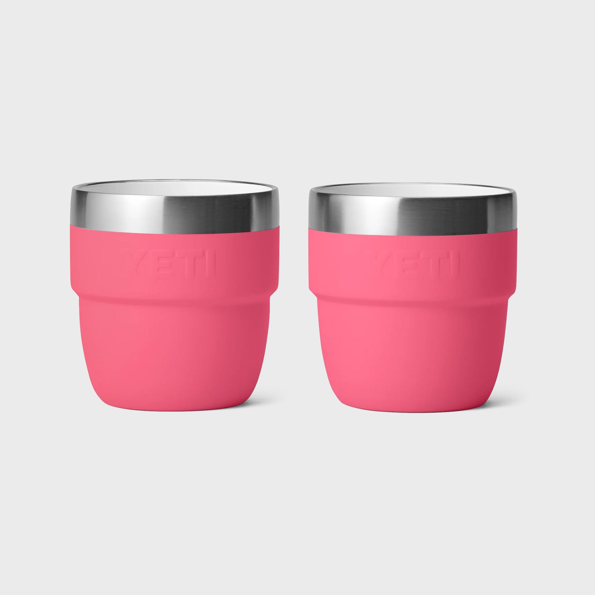Yeti Rambler 4oz Stackable Espresso Cups (2 Pack) - Tropical Pink - ManGo Surfing