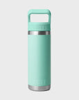 Yeti Rambler 18 Oz (532 ML) Straw Bottle - Seafoam - ManGo Surfing
