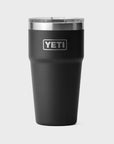 Yeti Rambler 20oz (591 ml) Stackable Cup - Black - ManGo Surfing