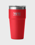 Yeti Rambler 20oz (591 ml) Stackable Cup - Rescue Red - ManGo Surfing