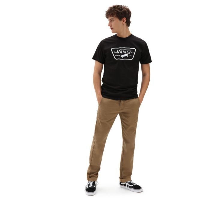 Full Patch T Shirt | Black/White - ManGo Surfing