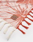 Koki'O Throw Blanket | Red | Beach Towel - ManGo Surfing