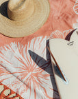 Koki'O Throw Blanket | Red | Beach Towel - ManGo Surfing