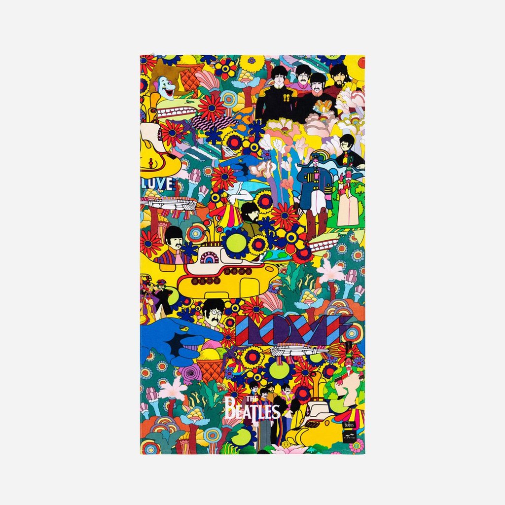 Yellow Submarine - Towel - Multi - ManGo Surfing