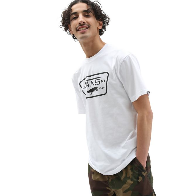 Full Patch T Shirt | White - ManGo Surfing