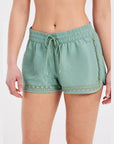 Prttenerife Swim Shorts - Womens Shorts - Green Baygreen - ManGo Surfing