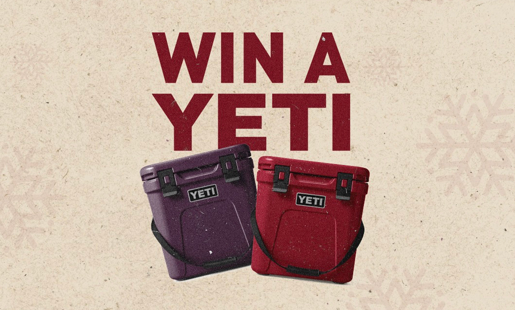 Win a Yeti Cooler in time for Christmas!