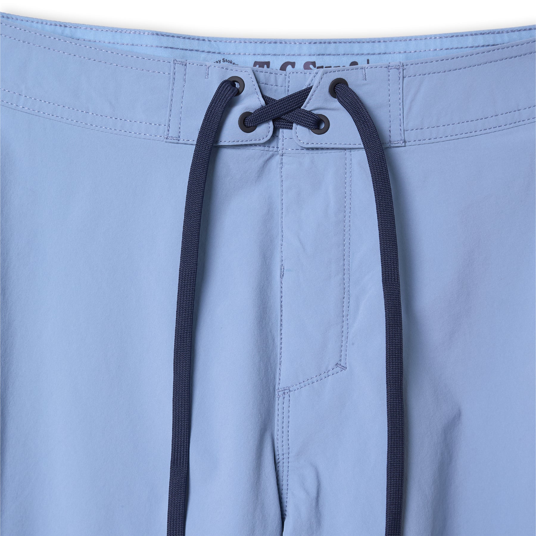 T&amp;C Surf Designs Stay Stoked 20" Boardshorts - Fadded Denim