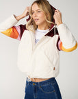 Rip Curl Womens Keepsakes Bomber Jacket - Dark Plum