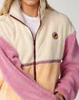 Rip Curl Womens Surf Revival Heritage Zip Through Polar Fleece - Shell