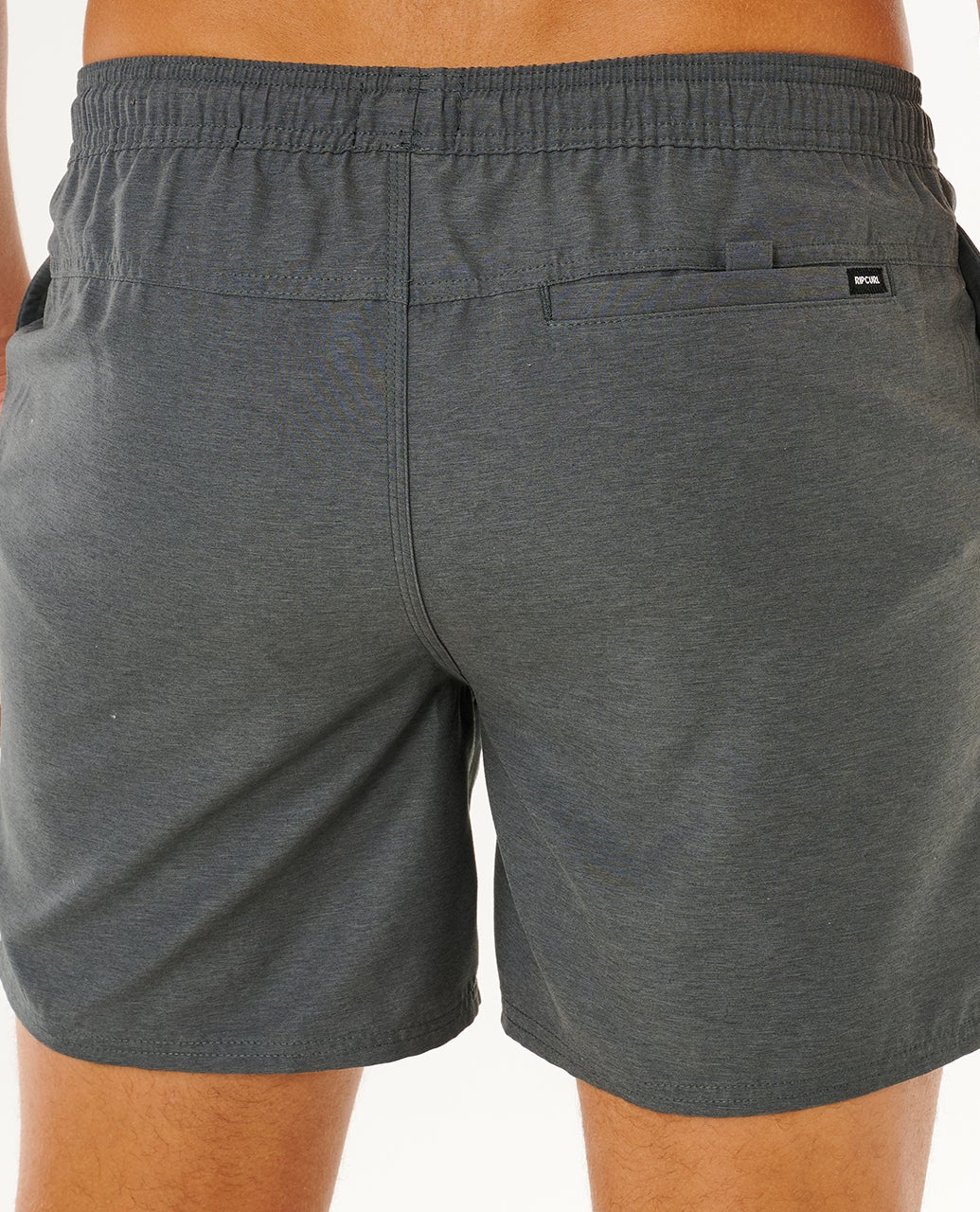 Rip Curl Mens Streamline Heather Volley Boardshorts - Black Heather