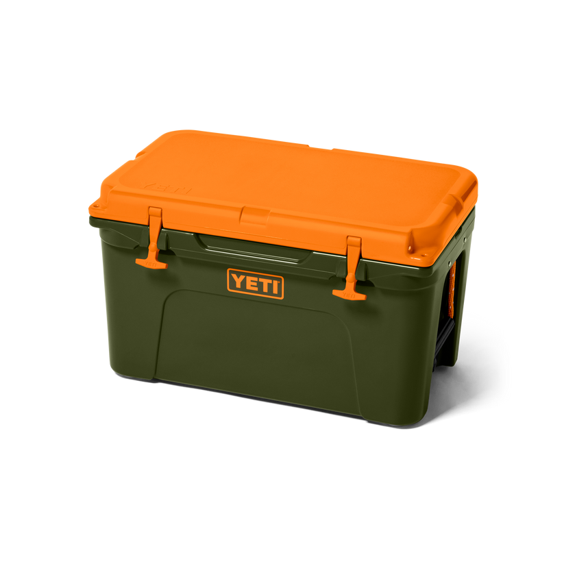 Yeti Tundra 45 Cool Box - Olive/King Crab Orange