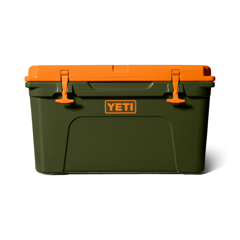 Yeti Tundra 45 Cool Box - Olive/King Crab Orange