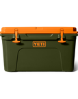 Yeti Tundra 45 Cool Box - Olive/King Crab Orange