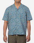 Lost Mens Nifty Woven Short Sleeve Shirt - Sea Fog