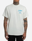 Lost Mens LDS Boxy T-Shirt - Vintage White