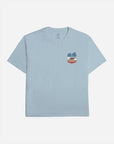 Lost Mens Emblem Boxy T-Shirt - Blue Mist