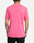 Lost Mens Pedal to the Metal Vintage Dye T-Shirt - Psycho Pink