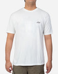 Lost Mens Lam Vintage Dye T-Shirt - Vintage White