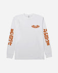 Lost Mens Dondo Long Sleeve T-Shirt - Vintage White - ManGo Surfing