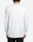 Lost Mens Dondo Long Sleeve T-Shirt - Vintage White - ManGo Surfing