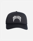 Lost Mens Lightening Mayhem Trucker Hat - One Size - Vintage Black with White