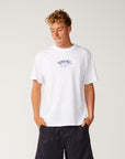 Rip Curl Mens Disorder Balance Loose T-Shirt - White