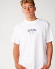 Rip Curl Mens Disorder Balance Loose T-Shirt - White