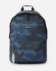 Rip Curl Dome 17L Camo Check Backpack - Black/Navy