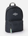 Rip Curl Dome 17L Classic Patch Backpack - Washed Black