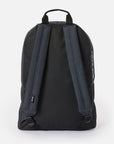 Rip Curl Dome 17L Classic Patch Backpack - Washed Black