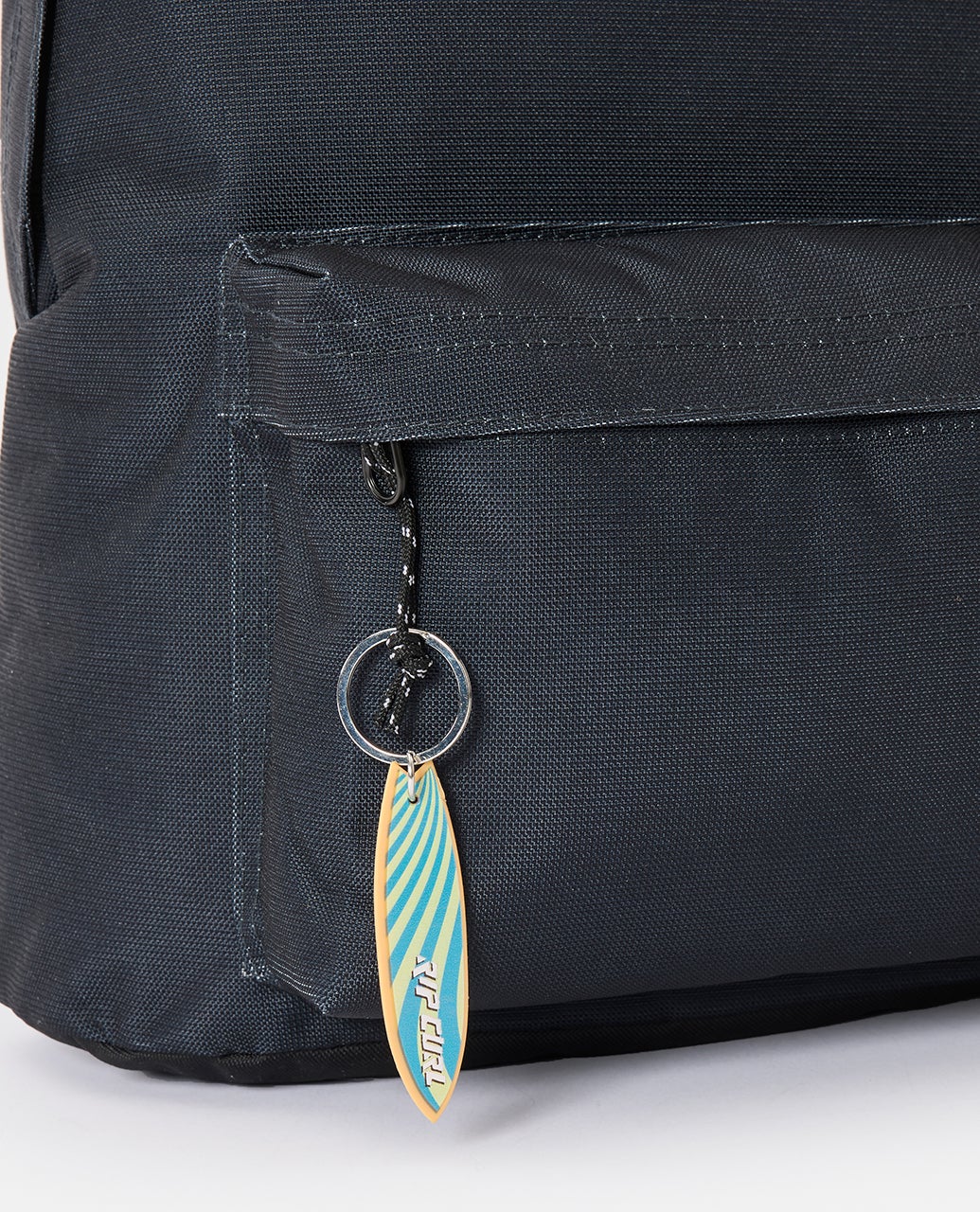 Rip Curl Dome 17L Classic Patch Backpack - Washed Black