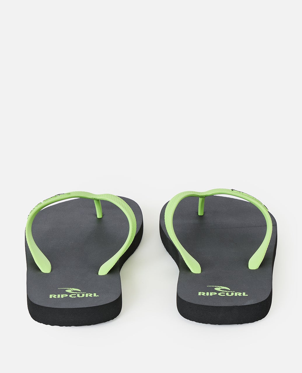 Rip Curl Mens Brand Logo Bloom Open Toe Sandals - Black/Green