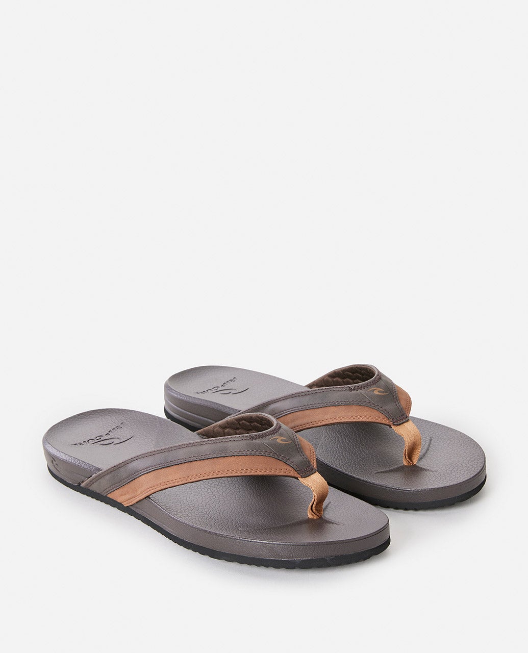 Rip Curl Mens Soft Top Open Toe Sandals - Brown/Tan