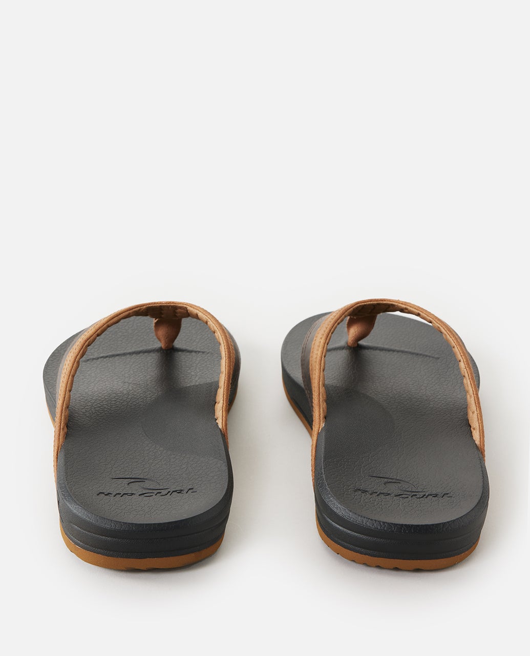 Rip Curl Mens Soft Top Open Toe Sandals - Black/Brown