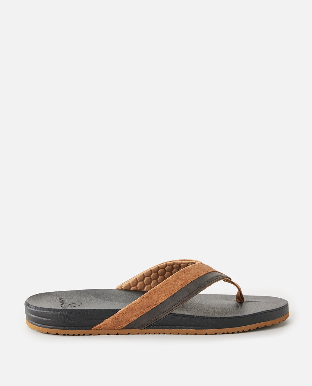 Rip Curl Mens Soft Top Open Toe Sandals - Black/Brown