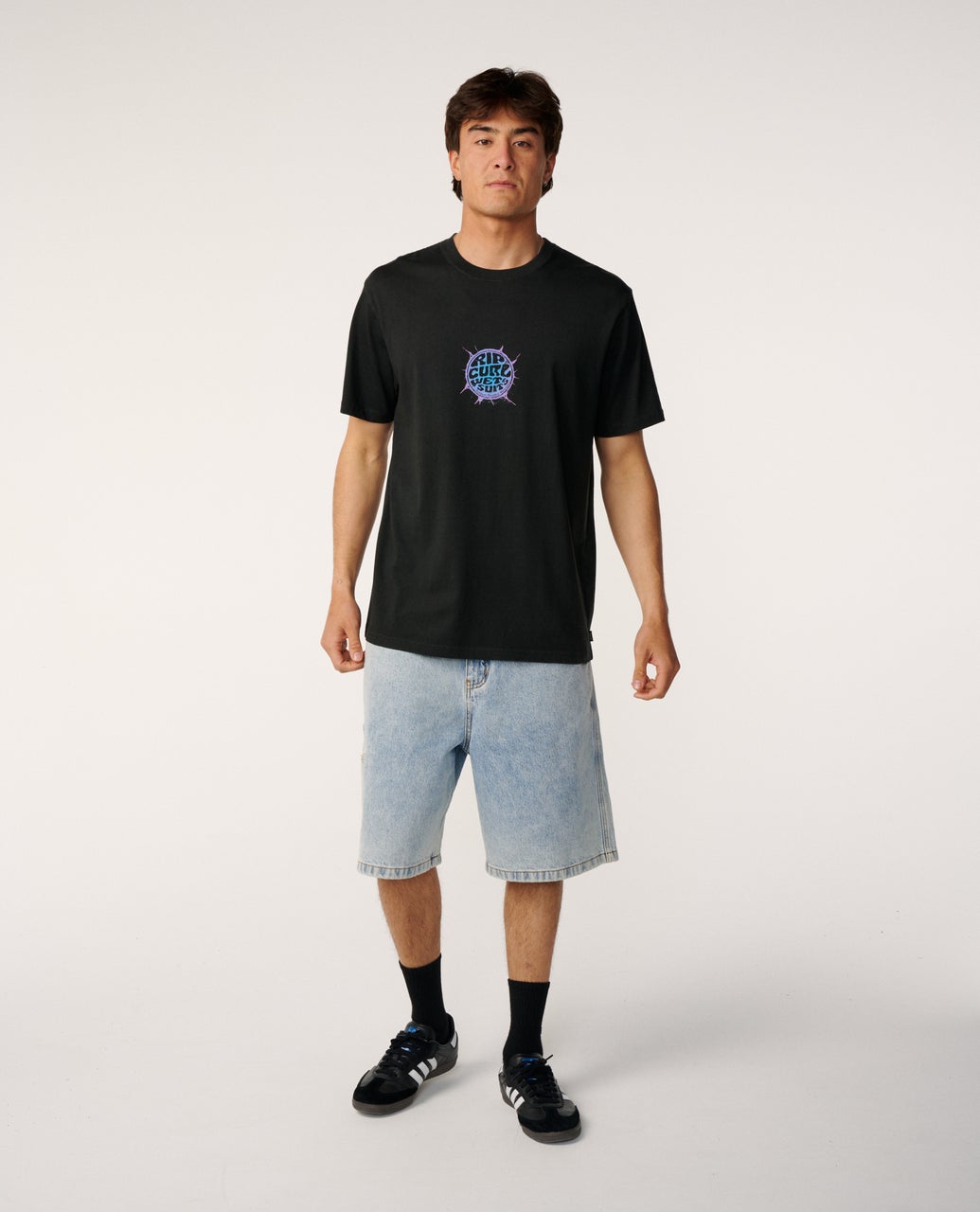 Rip Curl Mens Ice Break T-Shirt - Washed Black