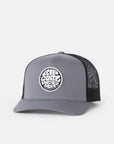 Rip Curl Mens Wetsuit Icon Trucker Cap - Black/Grey
