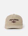 Rip Curl Mens Diamond 2.0 Adjustable Cap - Khaki Sand