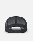 Rip Curl Mens Custom Badge Trucker Cap - Black