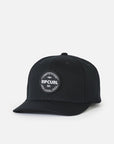 Rip Curl Mens Stapler 2.0 Snapback Cap - Black