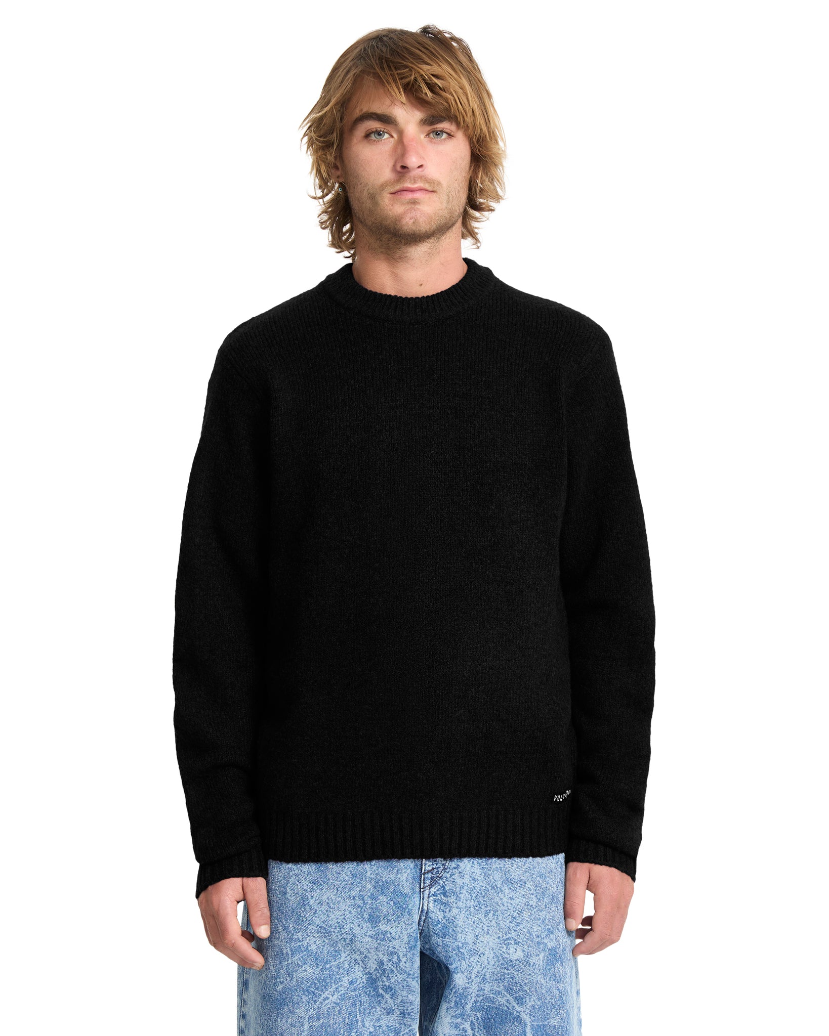 Volcom Mens Edmonder Sweater - Black