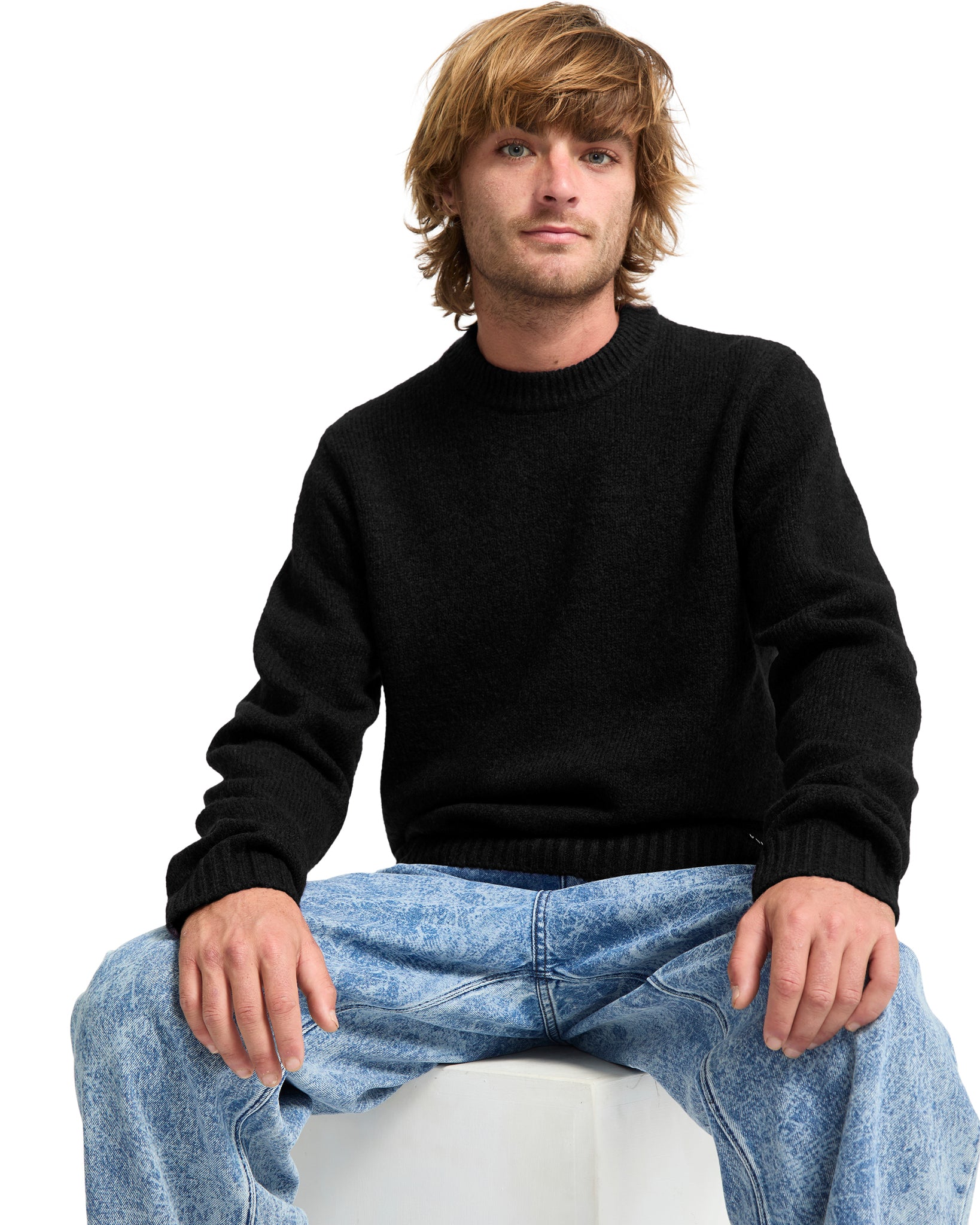 Volcom Mens Edmonder Sweater - Black
